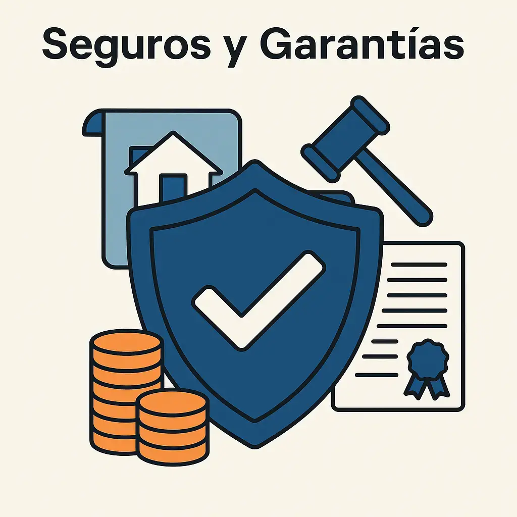 Seguros y Garantías para finalizar una promoción inmobiliaria